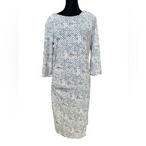 J. McLaughlin Catalina Cloth Size 10 Dress Snakeskin Stretch